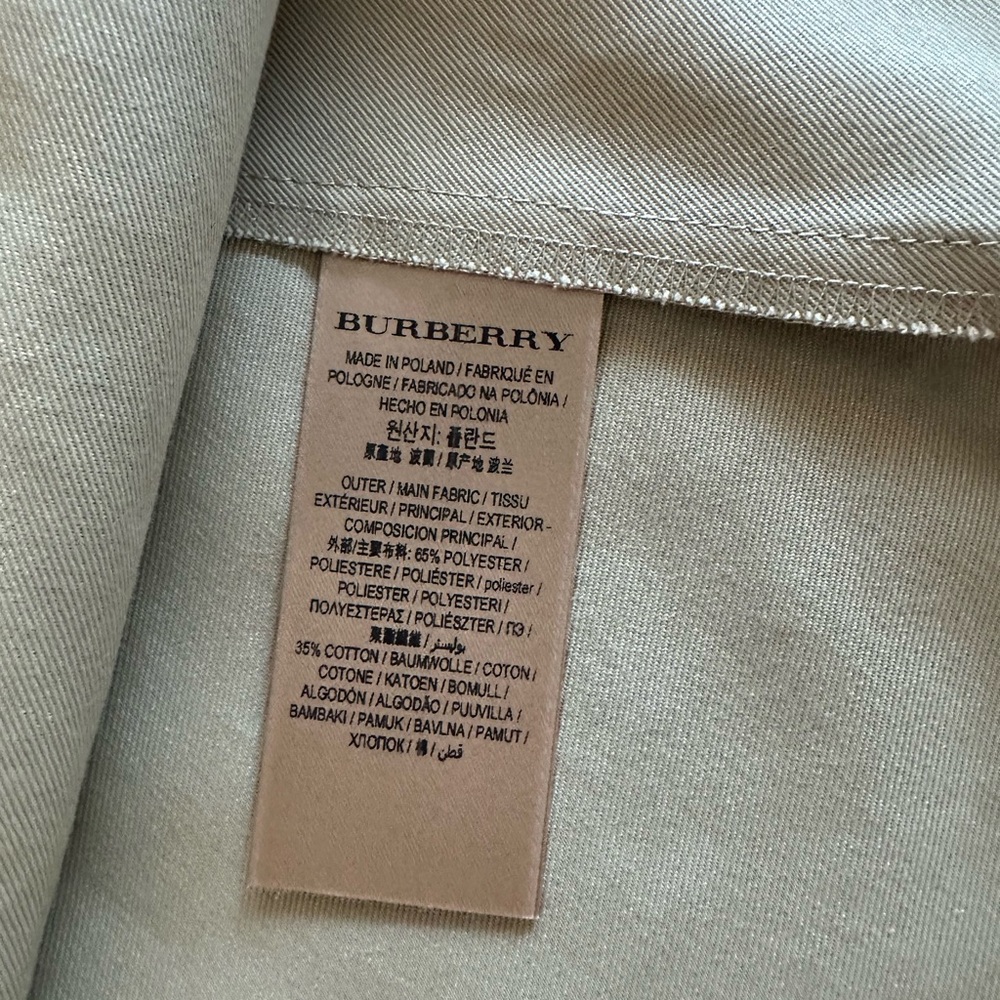 Burberry uniform Light Sage called Hunter green by Burberry A-Line Skirt size 10 - Picture 8 of 16